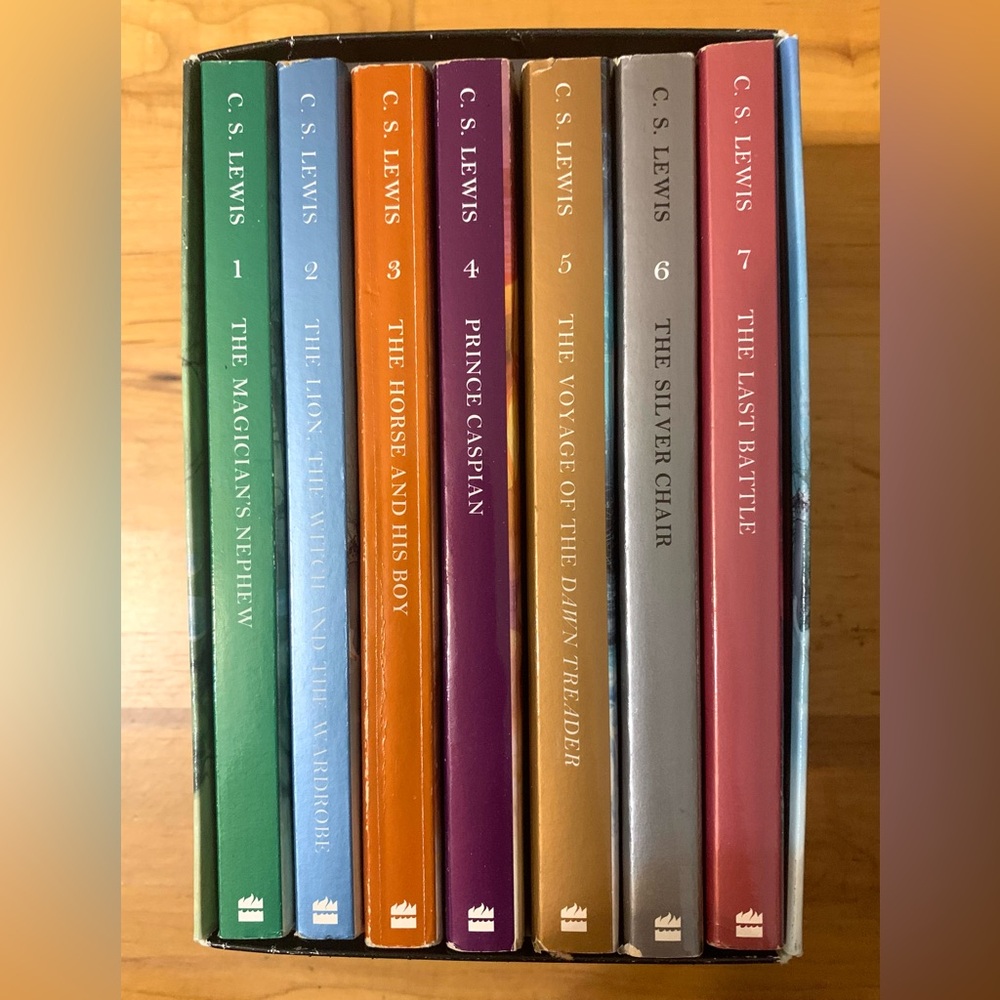 The Chronicles of Narnia box set 2002